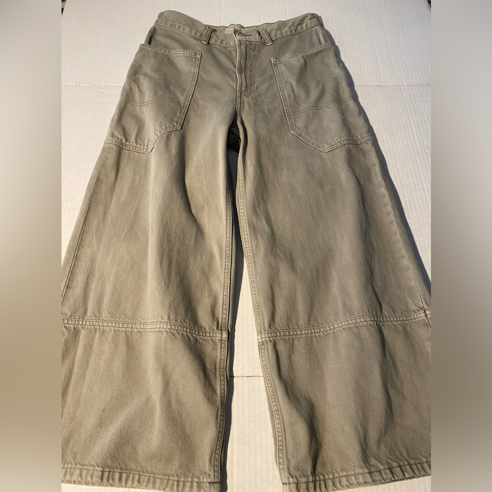 Everlane Gardner Jeans Moss Wide-Leg Pants Size 29 - Picture 10 of 16